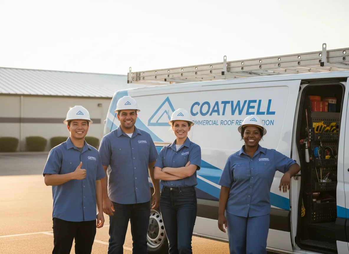 Commercial roof coating company in Bondurant, WY